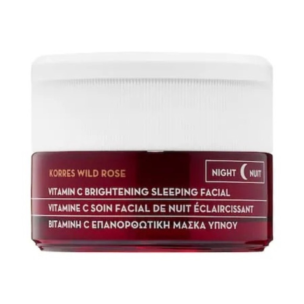 SOLD @ MERC. Korres Night Brightening Sleeping Facial NIB - Picture 2 of 11
